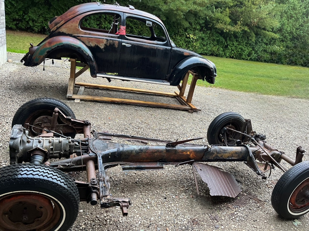 1956 Volkswagen Bug gets rebuilt