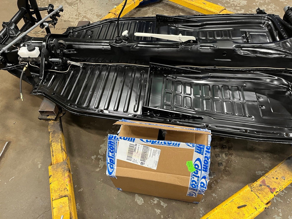 1956 Volkswagen Bug floor from CIP1.com