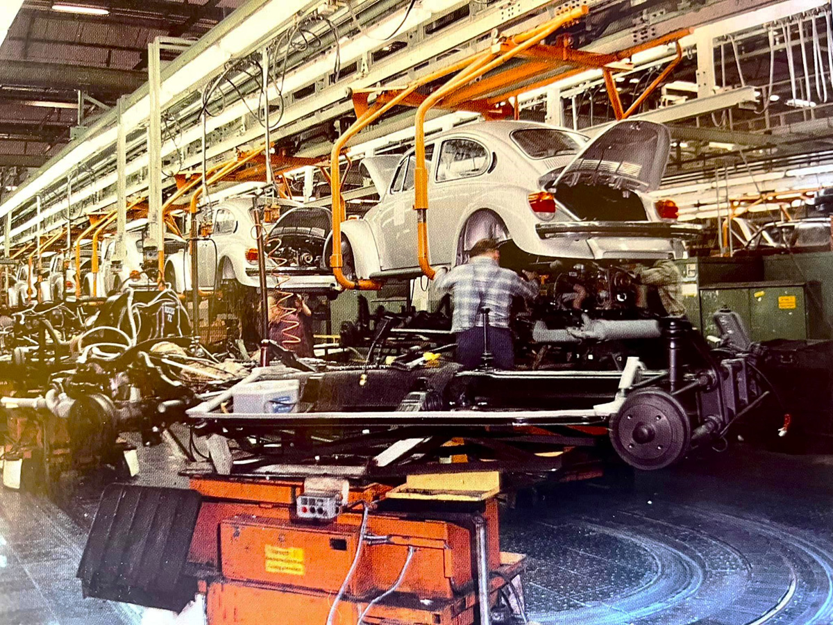 VW Tupe 1 production seemed to go on forever